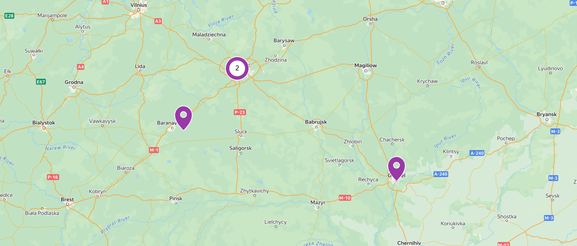 «Ferment» on the map